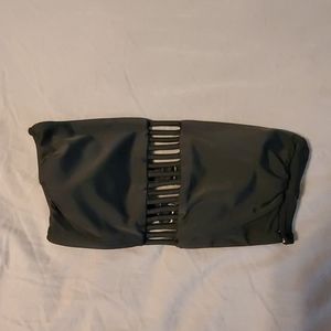 Xhillaration bandeau bathing suit top